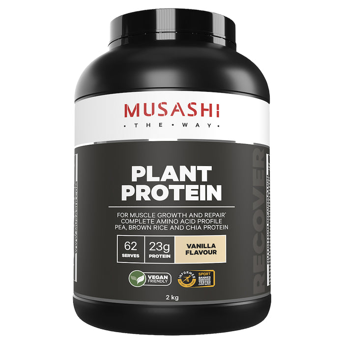 Musashi Plant Protein Vanilla 2KG