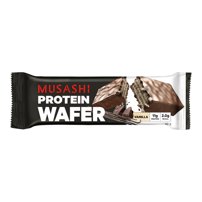 Musashi Protein Wafer Vanilla 40g