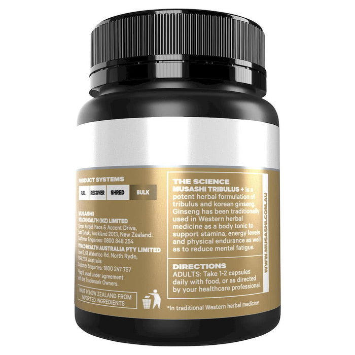 Musashi Tribulus 60 Capsules