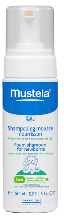 Mustela 新生儿泡沫洗发水 150ml