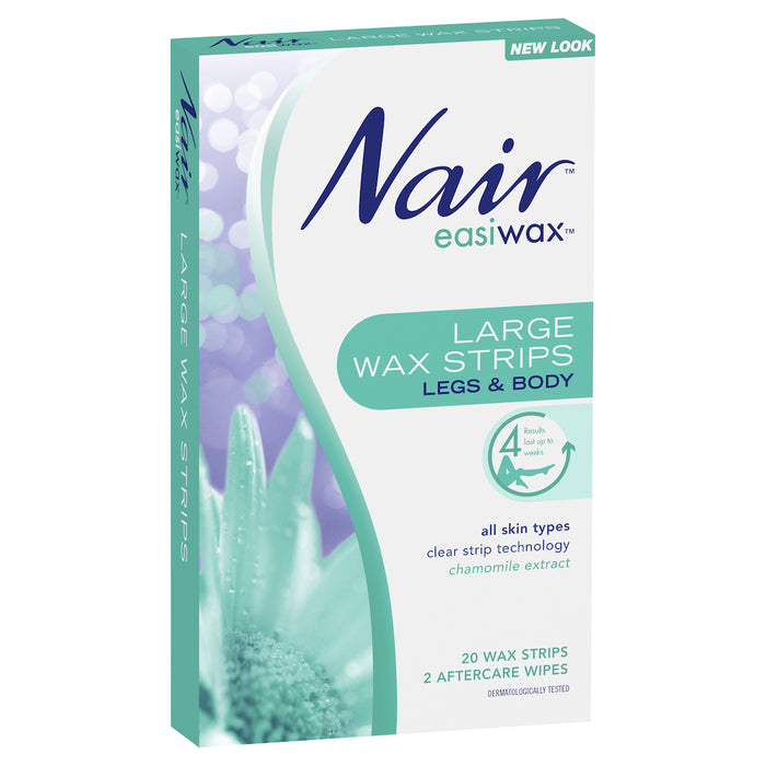 Nair Easiwax Large Wax Strips 20