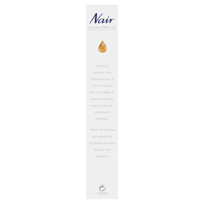 Nair Sensitive Facial Hair Removal Cream 20g