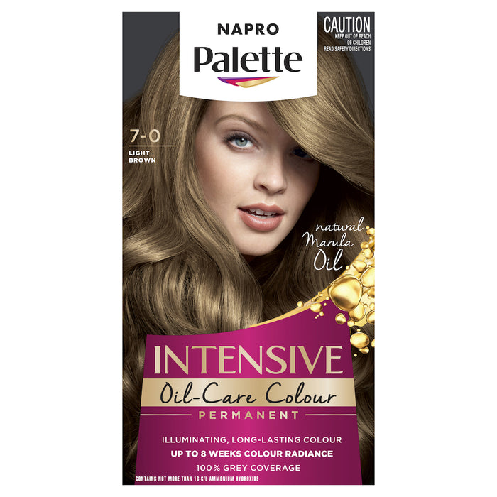 Napro Palette 7-0 Light Brown Hair Colour