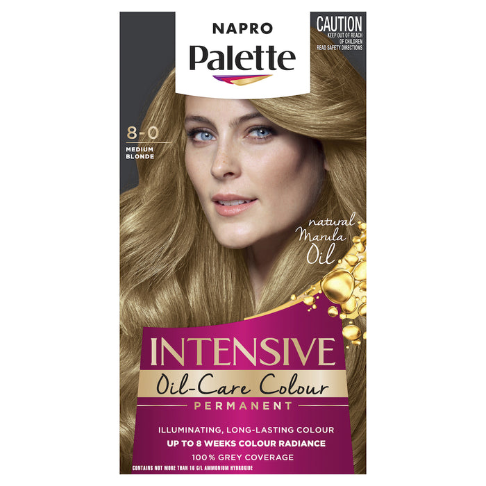 Napro Palette 8-0 Medium Blonde Hair Colour