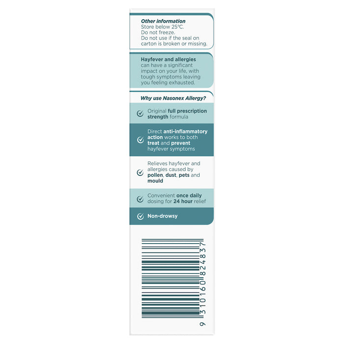 Nasonex Allergy 50Mcg 65Dose