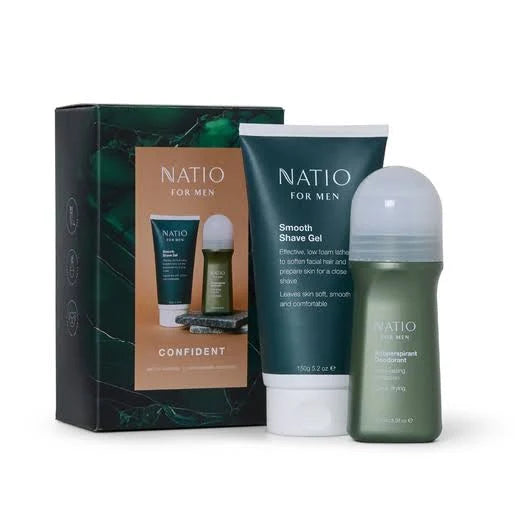Natio For Men Confident 2 Piece Gift Set