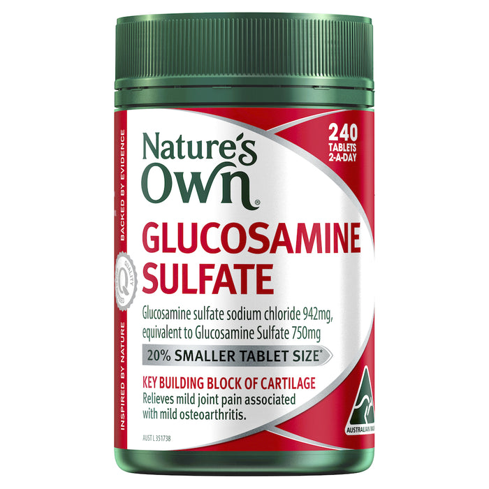 Nature's Own Glucosamine Sulphate 240 Tablets