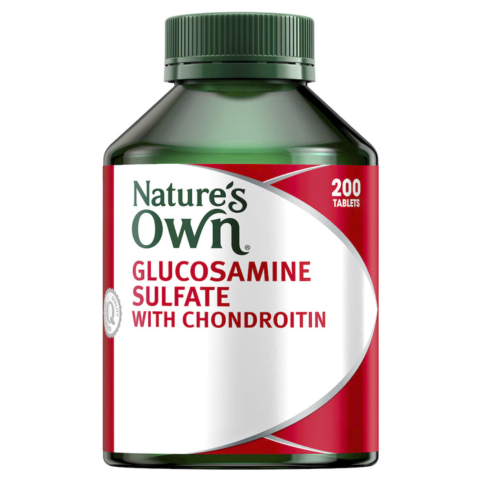 Nature's Own Glucosamine Sulphate with Chondroitin 200 Tablets