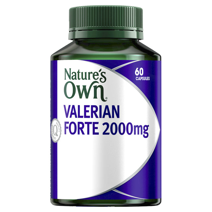 Nature's Own Valerian Forte 2000mg 60 Capsules