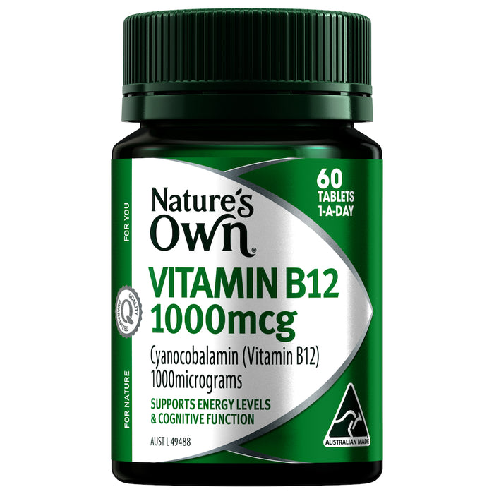 Nature's Own 维生素 B12 1000 微克 60 片