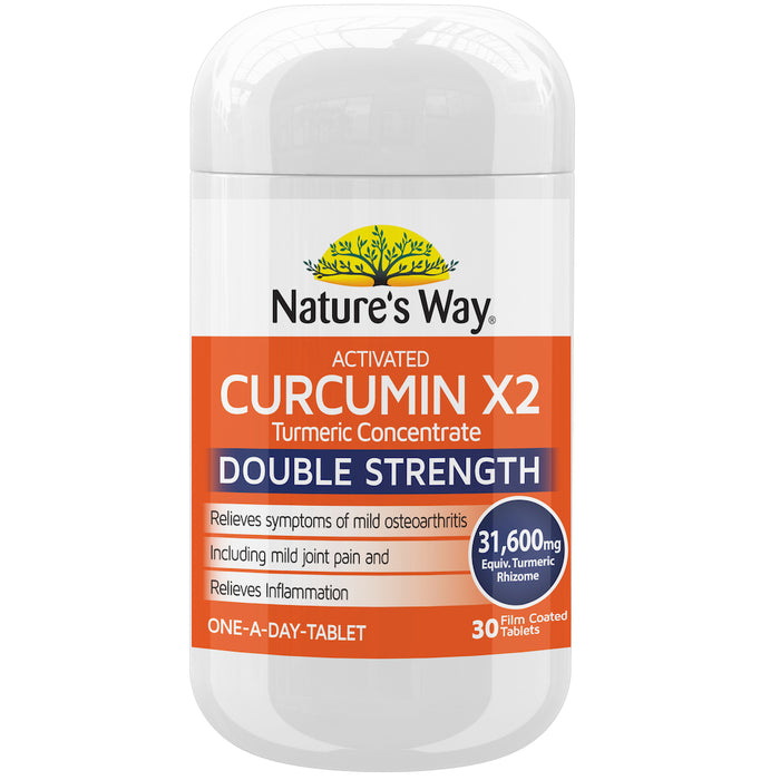 Nature's Way Curcumin Double Strength 30 Tablets