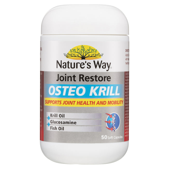 Nature's Way Joint Restore Osteo Krill 50 Capsules