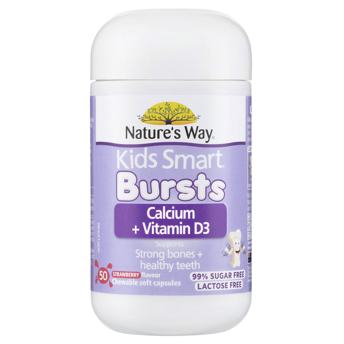 Nature's Way Kids Smart Calcium 50 Capsules