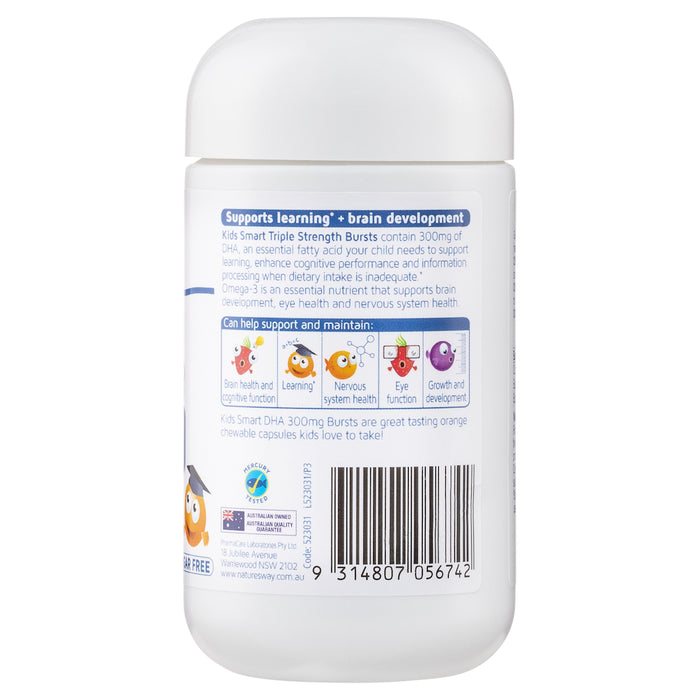 Nature's Way Kids Smart Triple Strength DHA 50