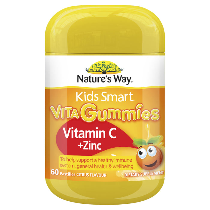 Nature's Way Kids Smart VitaGumies Vitamin C + Zinc 60 Gummies