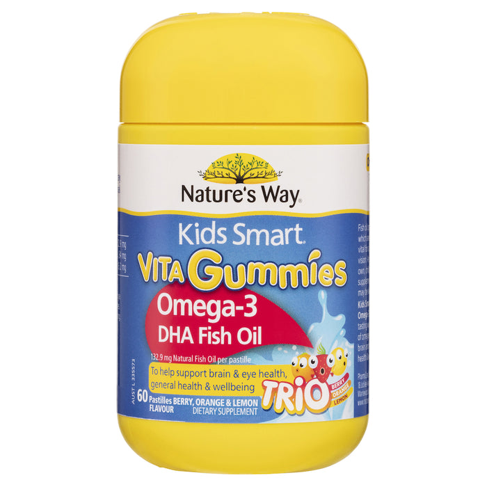 Nature's Way Kids Smart VitaGummies Omega 3 60 Gummies