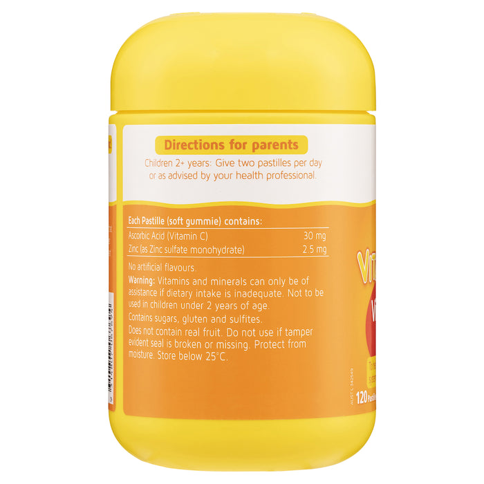 Nature's Way Kids Smart Vitamin C & Zinc 120 Vita Gummies