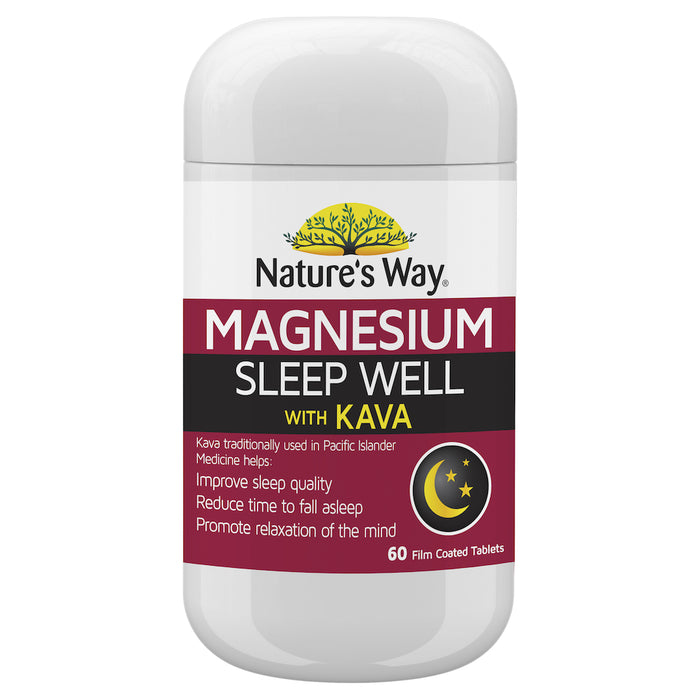 Nature's Way Magnesium Sleep Well 60 Tablets