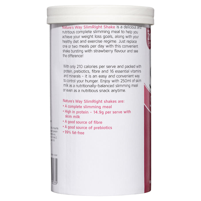 Nature's Way Slim Right Slimming Strawberry 500g