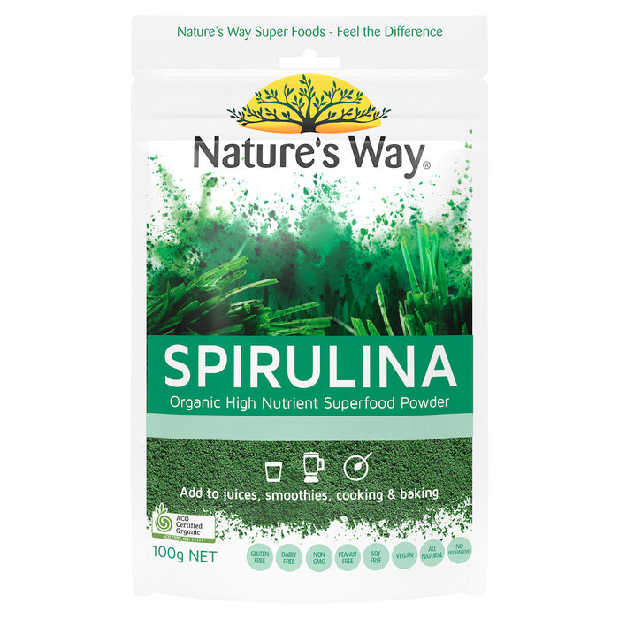 Nature's Way Spirulina Powder 100g