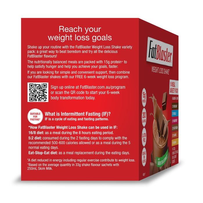 Naturopathica FatBlaster 14 Meal Variety Pack