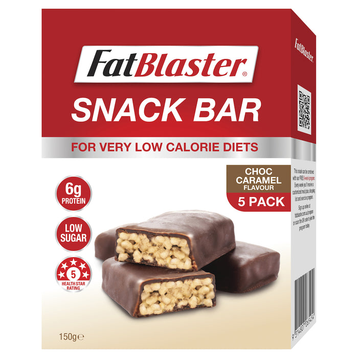 Naturopathica FatBlaster Choc Caramel Bar 5x30g