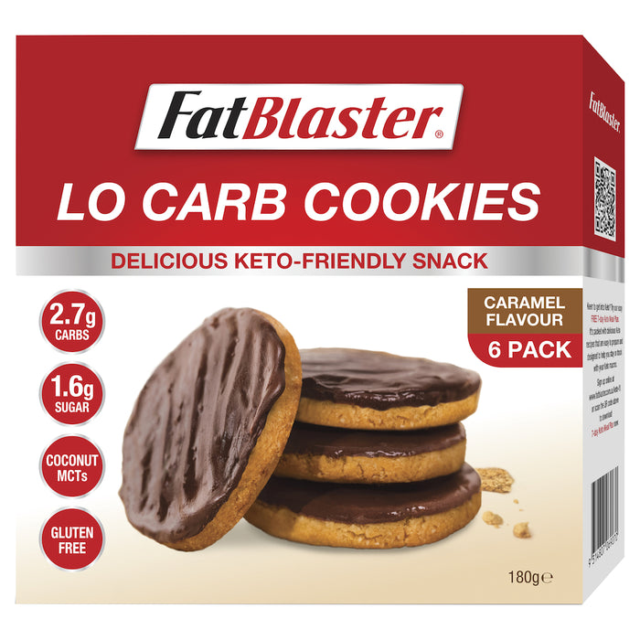 Naturopathica FatBlaster Lo Carb Cookie Caramel 6x30g