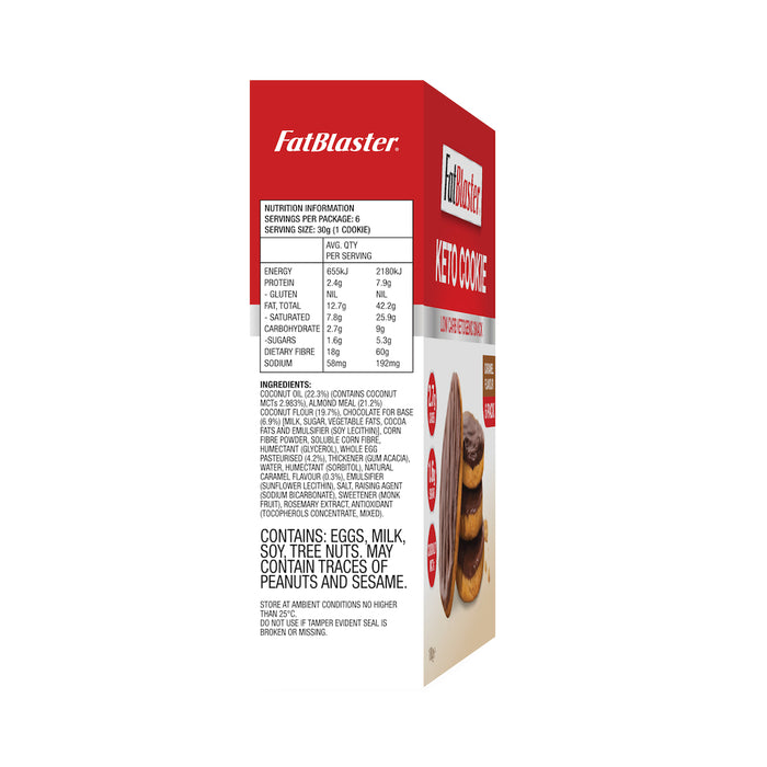 Naturopathica FatBlaster Lo Carb Cookie Caramel 6x30g