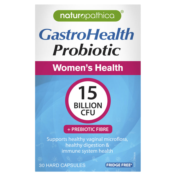 Naturopathica Gastrohealth Probiotic Womens 30 Capsules