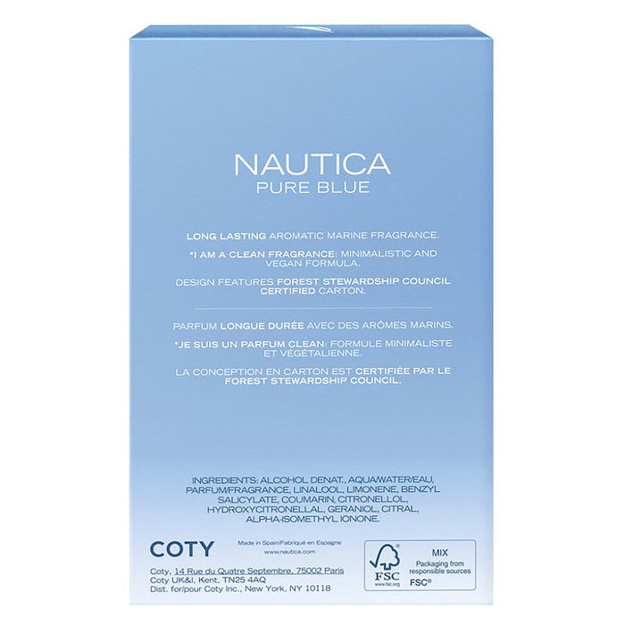 Nautica Pure Blue EDT 100ml