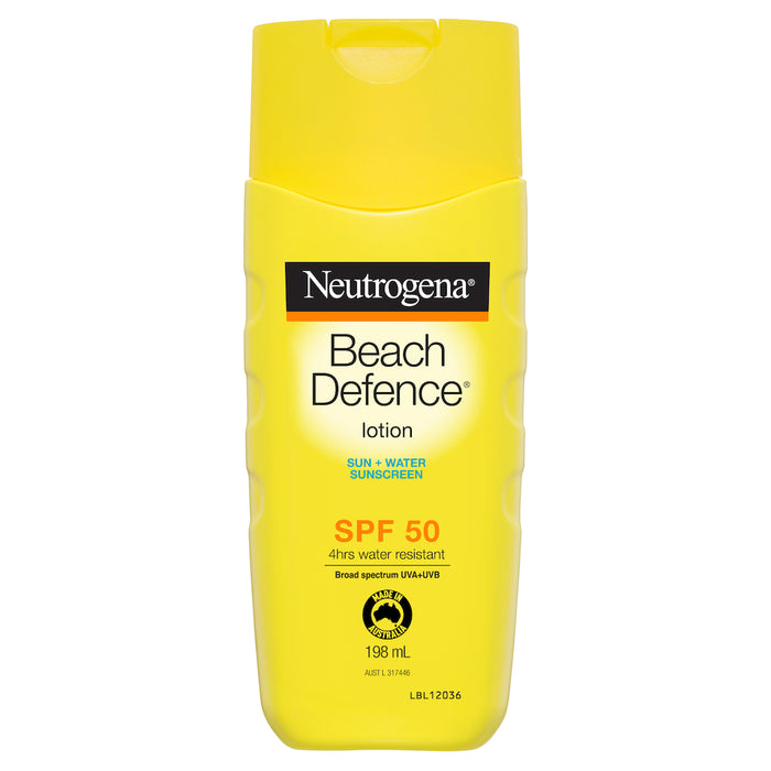 Neutrogena Beach Defence Sunscreen Lotion SPF50 198ml