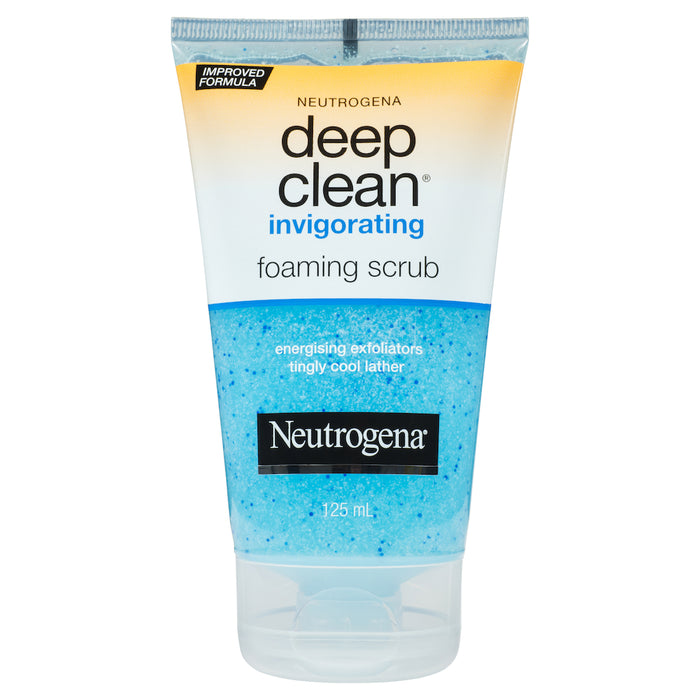 Neutrogena Deep Clean Invigorating Foam Scrub 125mL