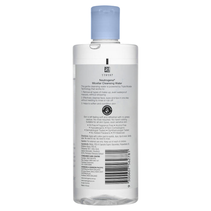 Neutrogena Micellar Cleansing Water 400ml