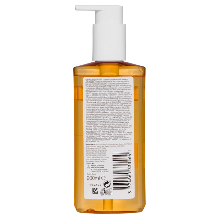 Neutrogena Visibly Clear Spot Proofing Daily Wash 200ml