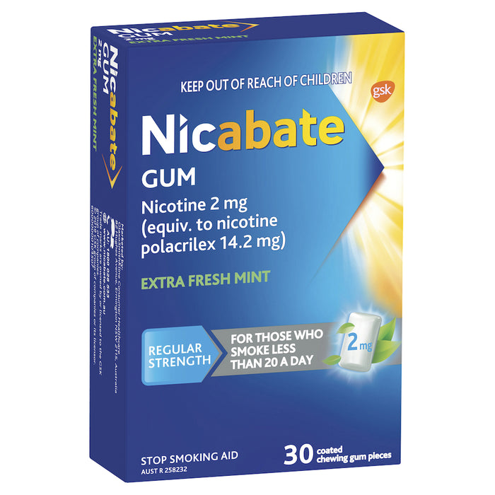 Nicabate Gum 2mg 30