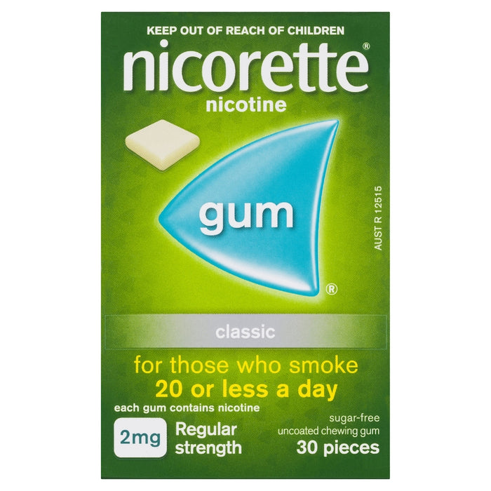 Nicorette Gum Classic 2mg 30