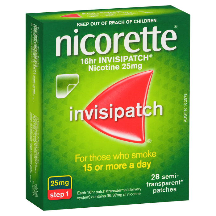 Nicorette InvisiPatch 25mg 28 Days