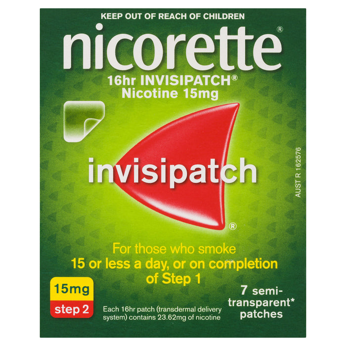 Nicorette InvisiPatch Step 2 15 毫克 7 天