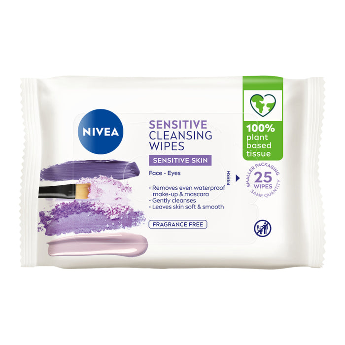 Nivea Biodegradable Cleansing Wipes 25 Pack