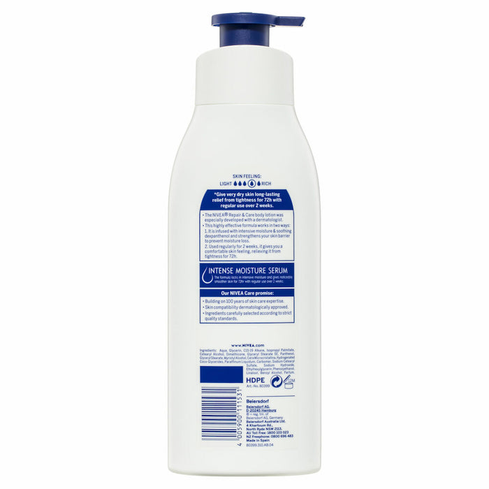 Nivea Body Repair & Care Lotion 400ml