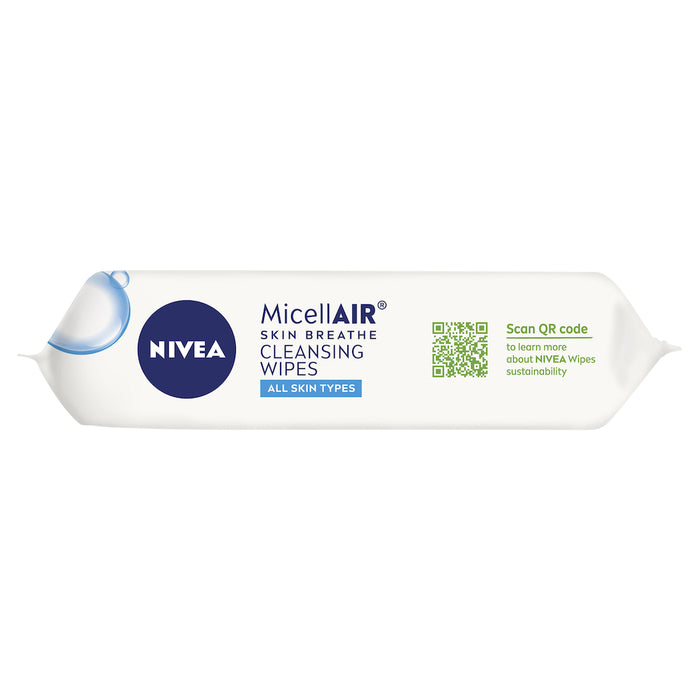 Nivea Daily Essential Biodegradable Micellair Wipes 25