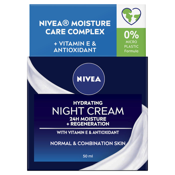 Nivea Daily Essentials Regenerating Normal Skin/Combination Skin Night Cream 50ml