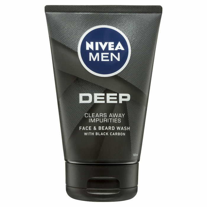 Nivea Men Face & Beard Wash Deep 100ml