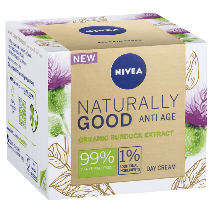 Nivea Naturally Good Anti Age Day Cream 50ml