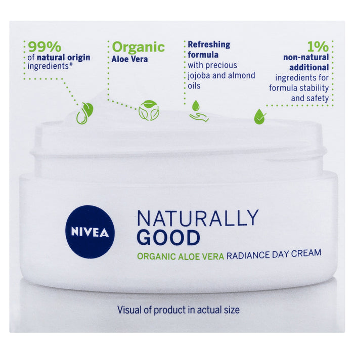 Nivea Naturally Good Day Cream 50ml