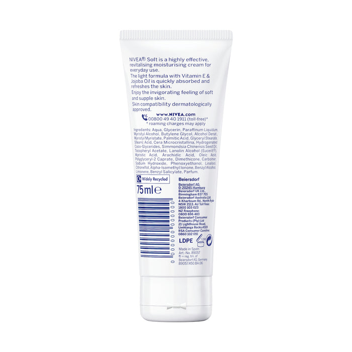 Nivea Refreshingly Soft Creme 75ml