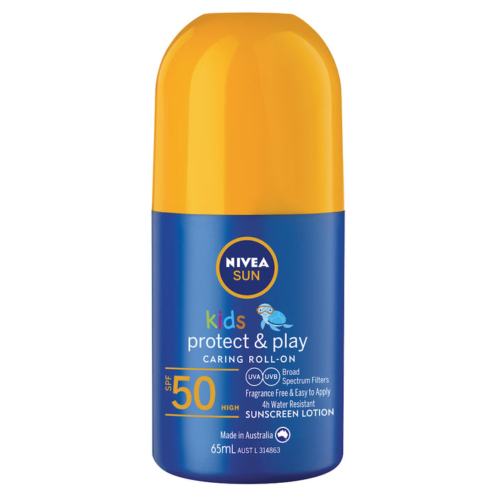 Nivea Sun Kids Caring Sun Lotion SPF 50+ Roll On 65ml