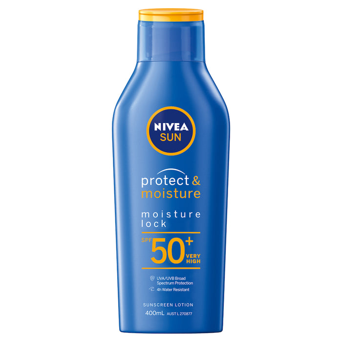 Nivea Sun Protect & Moisture Sunscreen Lotion SPF 50+ 400ml