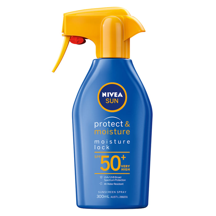 Nivea Sun Protect & Moisture Trigger Sunscreen Spray SPF 50+ 300ml