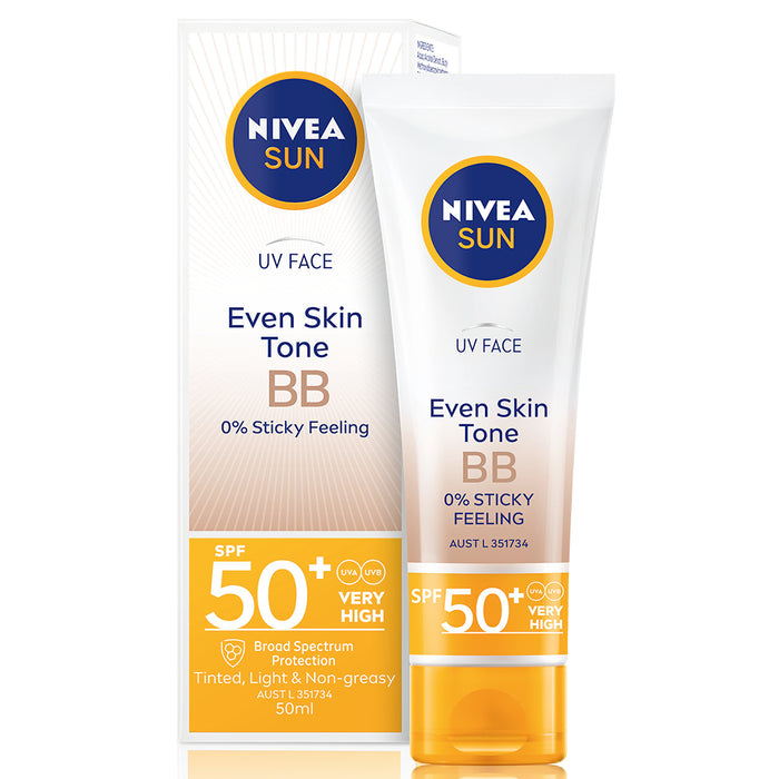 Nivea Sun SPF50+ UV Face BB Cream 50ml